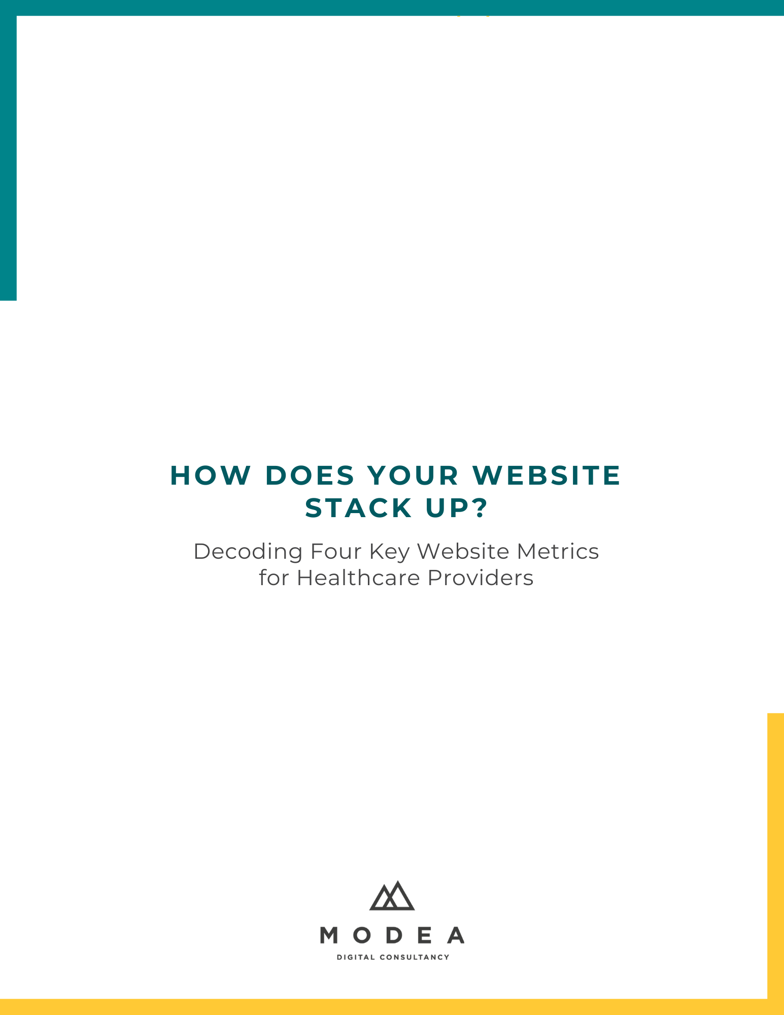 How does your website stack up? white paper