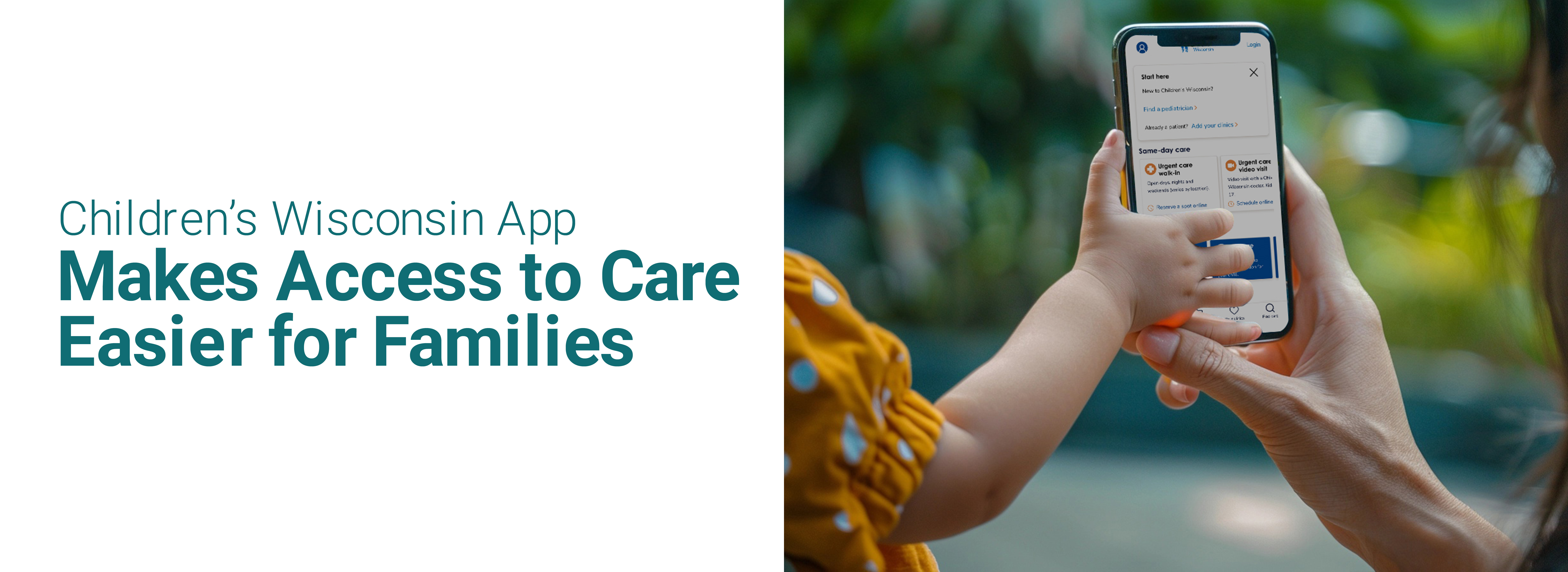Children's Wisconsin mobile app