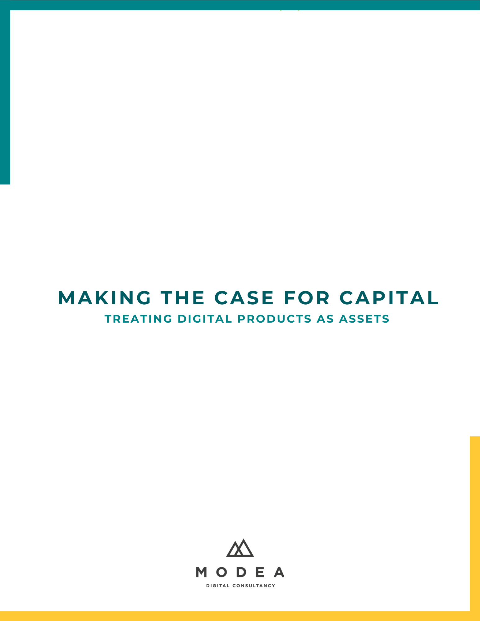 making the case for capital white paper